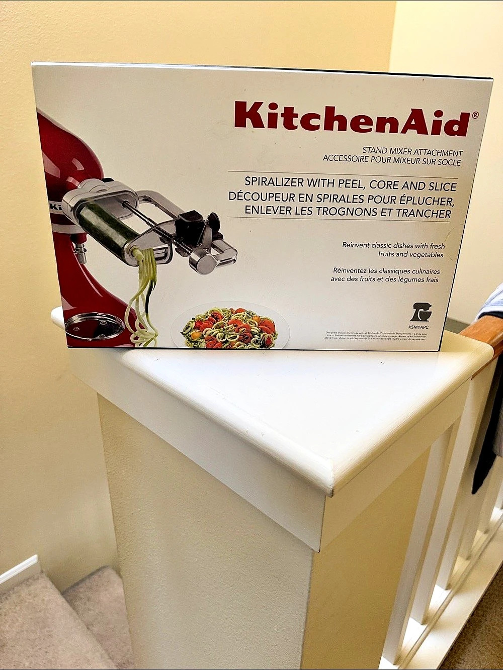 NEW KitchenAid Spiralizer with Peel, Core and Slice Attachment